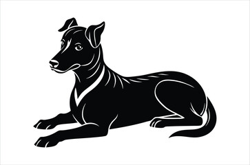 dog vector,   icon vector illustration ,  dog silhouette of a dog isolated on a white background, eps, png,  vector,