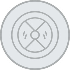 Wood Shield Icon Design