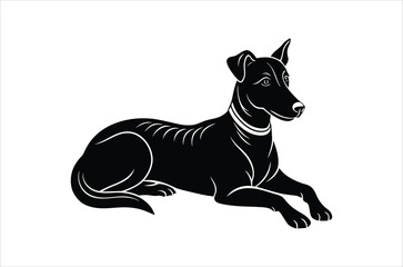 dog vector,   icon vector illustration ,  dog silhouette of a dog isolated on a white background, eps, png,  vector,