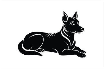 dog vector,   icon vector illustration ,  dog silhouette of a dog isolated on a white background, eps, png,  vector,
