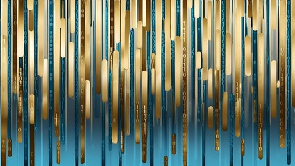 Obraz premium Abstract & science technology background. Network, particle illustration