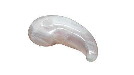 勾玉　ローズクォーツ