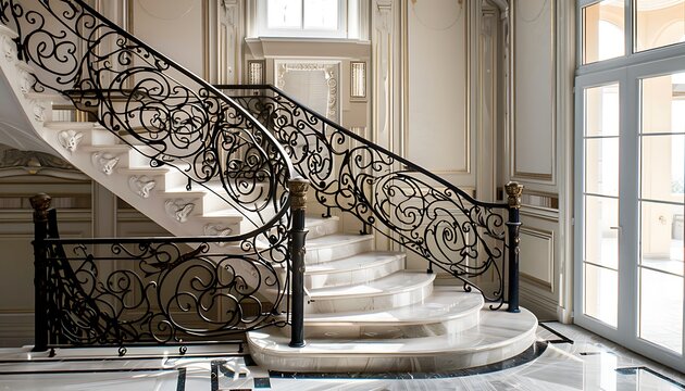 Luxury interior of the royal palace