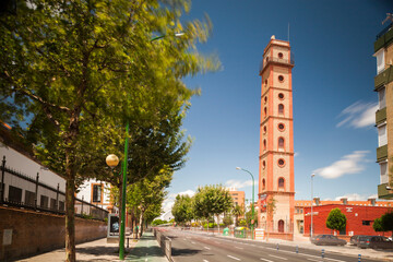 Long Exposure of Torre De Los Perdigones in Sevilles City Center
