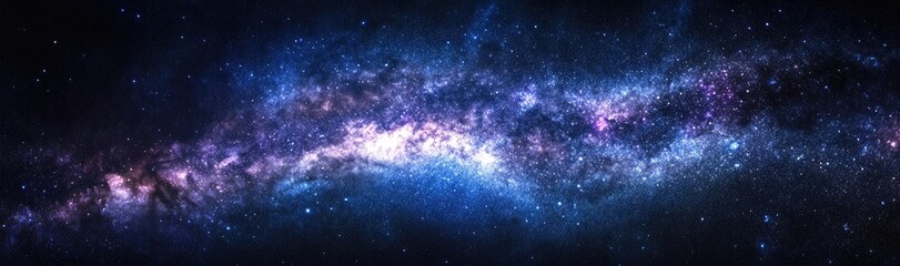 Obraz premium Cosmic Tapestry: A Stunning View of the Milky Way Galaxy