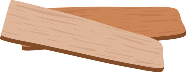 Log and trunk illustration 