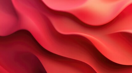 Shades Of Red Wonderful Abstract 3D Isolated Wallpaper Background With Blurred Shapes In High Quality
