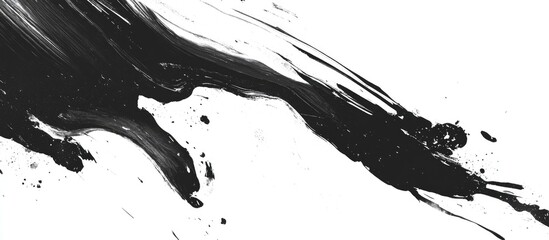 Black And White Textured Chaos With Scratches And Grunge