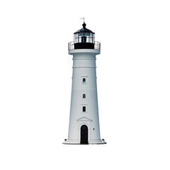 lighthouse isolated © MDTOUFICKAHAMAD