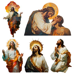 PNG devine Jesus Christ, transparent background