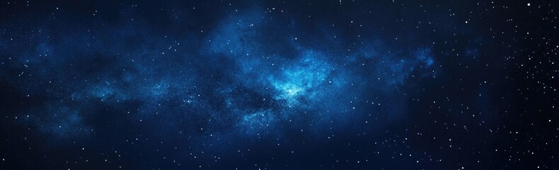 Starry Night Sky: Cosmic Dust and Galaxy Core