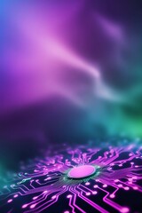 Network or connection. Abstract technology science background.