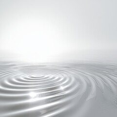 Fototapeta premium Ripples in calm water
