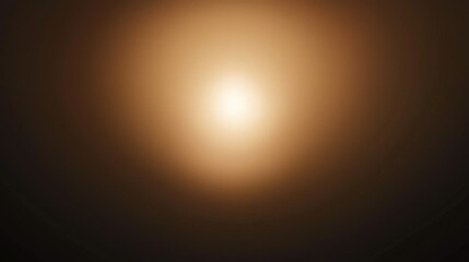 Abstract orange light glow