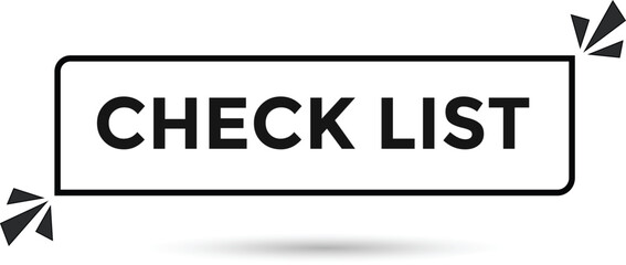Obraz premium Check list button web banner templates. Vector Illustration 