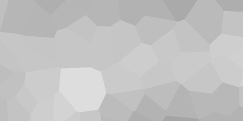 gray Color Abstract trianglify Generative Art background illustration, Geometric design. Colorful gradient mosaic background, White polygon textured background