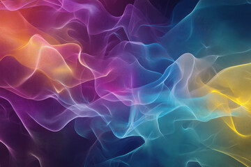 An abstract depiction of quantum superposition, with a single particle existing in multiple states simultaneously,