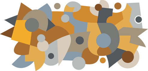 colorful abstract art for wall decoration
