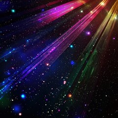 Obraz premium Abstract cosmic background