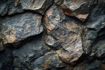 Nature rock texture close up background , ai