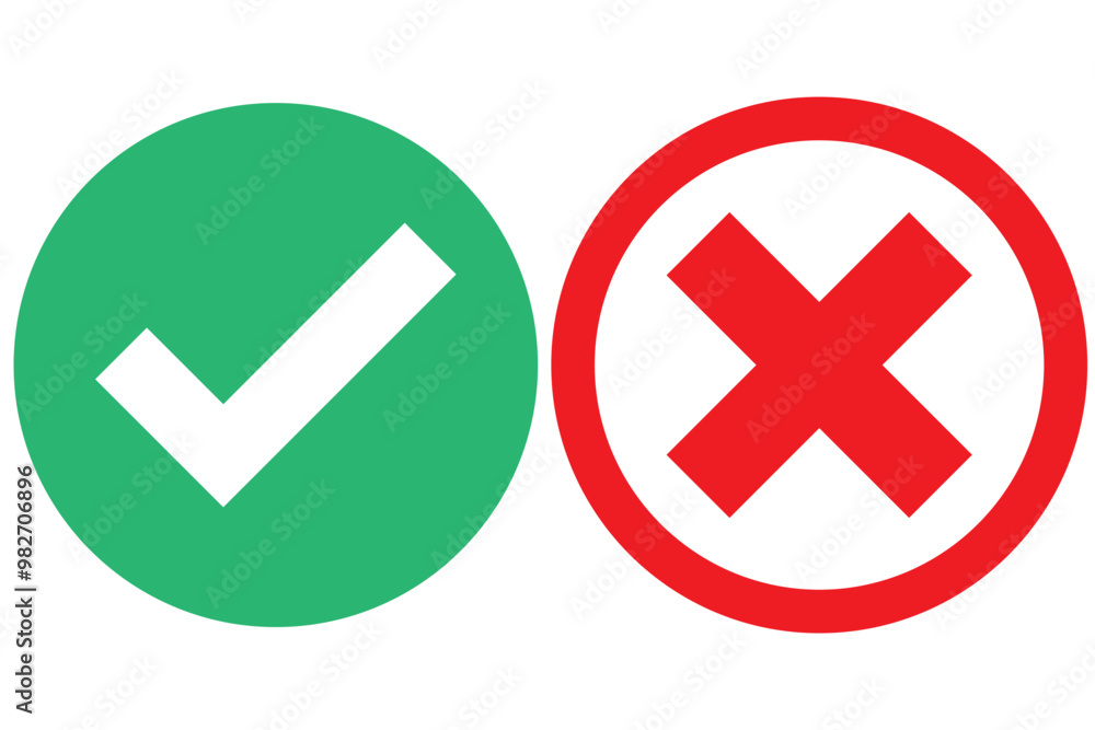 Canvas Prints green check mark icon. check mark vector icon. checkmark illustration. vector symbols set ,green che
