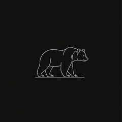 Bear Outline.