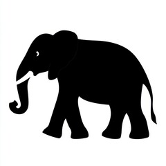 Fototapeta premium Elephant Silhouette.