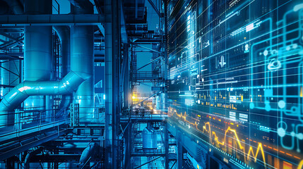 Fototapeta premium future factory