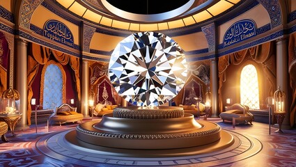 Topkapi Palace Museum: Spoonmaker's Diamond (Kasikci Elmasi) Display