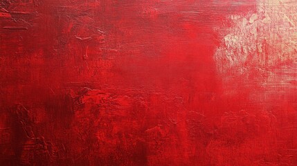 Obraz premium A red canvas background featuring textured elements, adding depth and interest to a minimalist, artistic design.