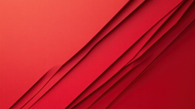 A solid red background with a smooth and clean surface, offering a bold and minimalist look perfect for a modern design.