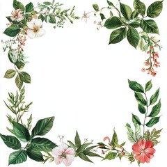 Botanical Wedding Frame --v 6.1 Job ID: 9878ccf4-6a99-4748-ae44-dd57374ca852