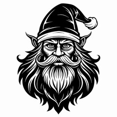 Santa SVG Santa Face Svg Vintage santa Svg Santa Claus svg Christmas Svg Holiday Svg Santa Silhouette Instabt Download