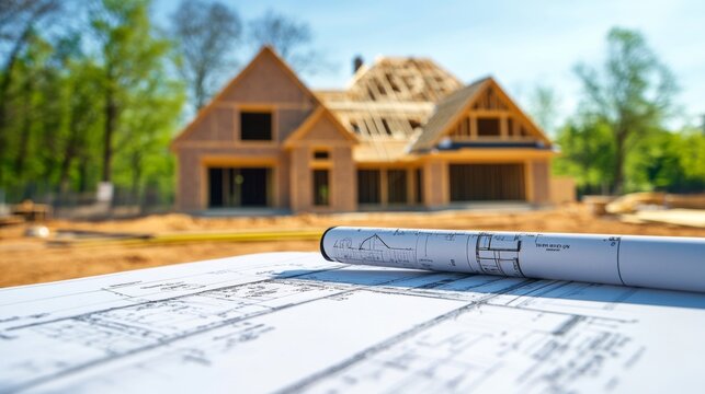 General contractor overseeing a home renovation project, coordinating various tradesmen and ensuring the work is completed to a high standard