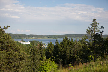 Russia Karelia Valaam Island on a sunny summer day