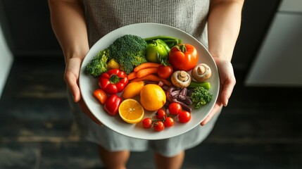 Make portion control a priority by being mindful of serving sizes. 