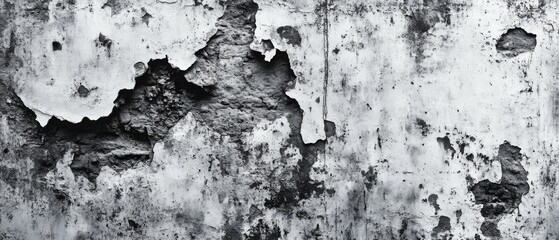Grunge Texture. Monochrome retro grunge texture illustration. Abstract background with aged old rust