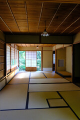 旧竹林院の座敷の風景