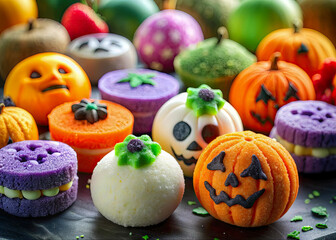 halloween pumpkin cupcakes with pumpkin