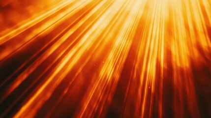 Warm light beams through dark clouds