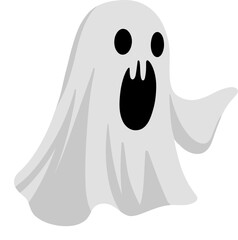 Hand Drawn Ghost Illustration