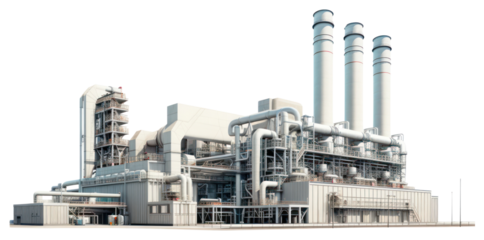 PNG Architecture building factory white background.