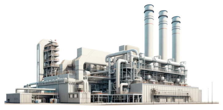 PNG Architecture building factory white background.