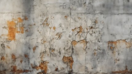 Old Vintage Concrete Wall Texture with Peeling Paint, Background for Design Backdrop or Mockups