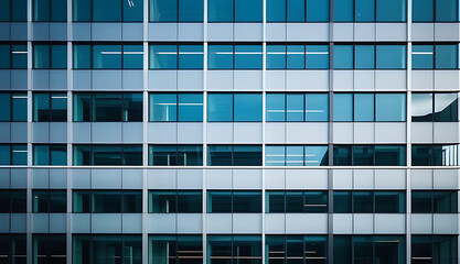 abstract detail modern office building facade