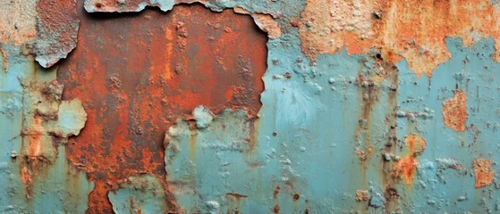 Textured metal surfaces with rust patina © Adi