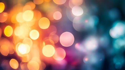 Obraz premium The blurred refraction effect of light or bokeh with an organic flare overlay