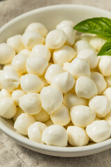 Organic White Mozzarella Pearls Cheese