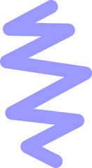 Hand Drawn Zigzag Line