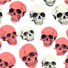 PNG Human skull backgrounds pattern human.